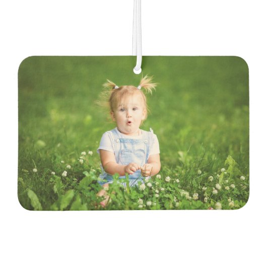 Eigenes Foto-Auto hinzufügen Autolufterfrischer (Vorderseite)