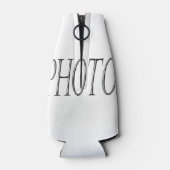 Eigenes Foto cooler hinzufügen Flaschenkühler (Rückseite)