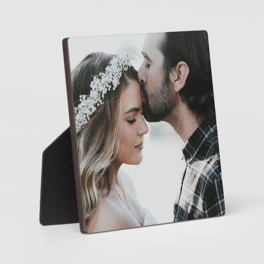 Eigenes Foto doppelseitig hinzufügen Fotoplatte (Vorderseite)