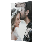 Eigenes Foto doppelseitig hinzufügen Klemmbrett (Links)