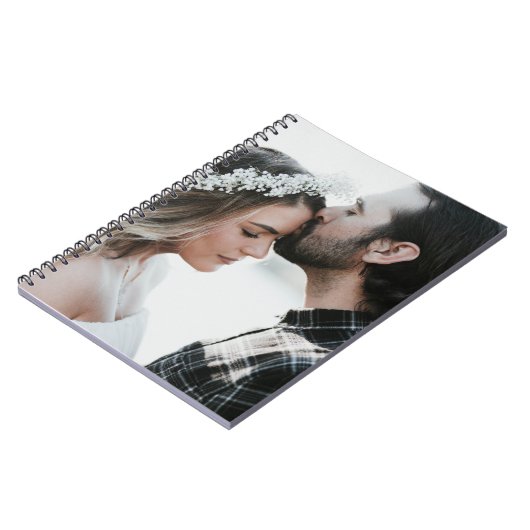 Eigenes Foto doppelseitig hinzufügen Notizblock (Linke Seite)