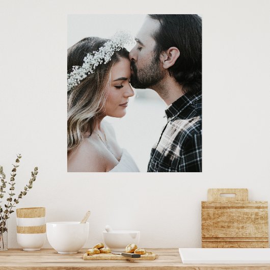 Eigenes Foto doppelseitig hinzufügen Poster (Küche)