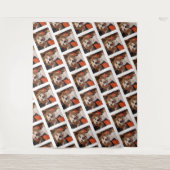 Eigenes Foto für Heimtiere - Hintergrund für Hunde Wandteppich (Vorderseite)