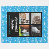 Eigenes Foto für meine Pelzbabys Fleecedecke (Vorderseite (Horizontal))