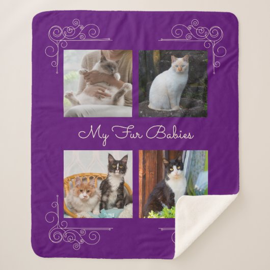 Eigenes Foto für meine Pelzbabys Sherpadecke (Vorderseite)