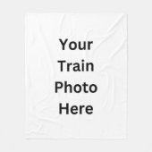 Eigenes Foto hier hinzufügen Fleecedecke (Vorderseite)