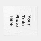 Eigenes Foto hier hinzufügen Fleecedecke (Vorderseite (Horizontal))