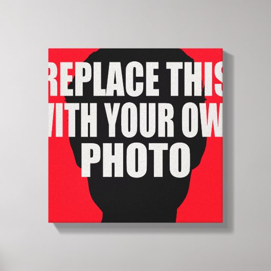 eigenes Foto hinzufügen / hochladen Leinwanddruck (Vorderseite)