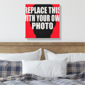 eigenes Foto hinzufügen / hochladen Leinwanddruck (Insitu (Schlafzimmer))