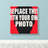 eigenes Foto hinzufügen / hochladen Leinwanddruck (Insitu (Holzboden))