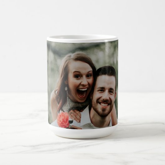 "Eigenes Foto hinzufügen" Kaffeetasse (Mittel)