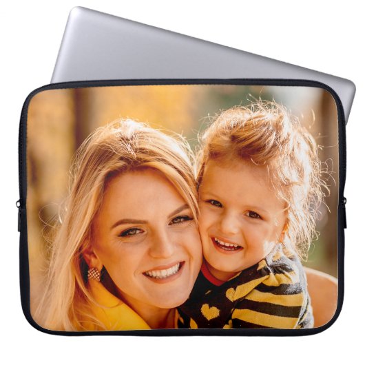 Eigenes Foto hinzufügen Laptopschutzhülle (Vorderseite)