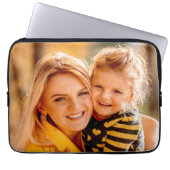 Eigenes Foto hinzufügen Laptopschutzhülle (Vorderseite)