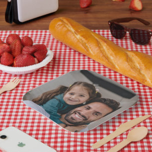 Eigenes Foto hinzufügen Pappteller