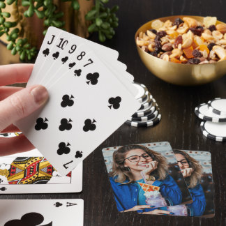 Eigenes Foto hinzufügen Spielkarten
