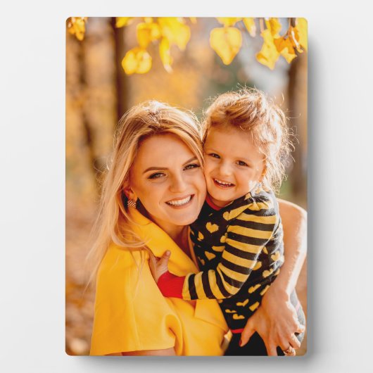 Eigenes Foto hinzufügen | Vorlage Fotoplatte (Vorderseite)