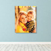 Eigenes Foto hinzufügen | Vorlage Leinwanddruck (Insitu (Holzboden))