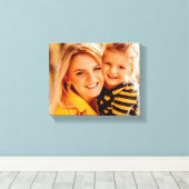 Eigenes Foto hinzufügen | Vorlage Leinwanddruck (Insitu (Holzboden))