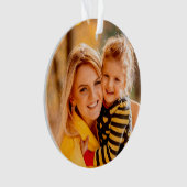 Eigenes Foto hinzufügen | Vorlage Ornament (Vorderseite)