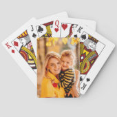 Eigenes Foto hinzufügen | Vorlage Spielkarten (Rückseite)