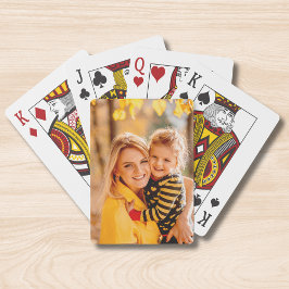 Eigenes Foto hinzufügen | Vorlage Spielkarten