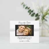 Eigenes Foto hinzufügen - Weiß Ankündigungspostkarte (Stehend Vorderseite)