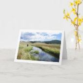 Eigenes Foto Karte (Gelbe Blume)