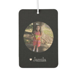 Eigenes Foto Kinder Nachname Auto Autolufterfrischer