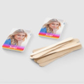 Eigenes Foto-Monogramm zum Geburtstag Fächer (Non-assembled)