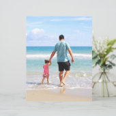 Eigenes Foto und/oder Text hinzufügen (Stehend Vorderseite)