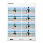 Eigenes Foto und/oder Text hinzufügen (Vorne)