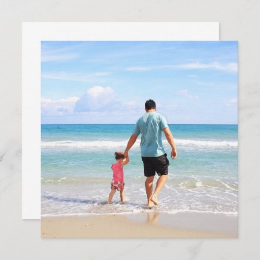 Eigenes Foto und/oder Text hinzufügen (Vorne/Hinten)