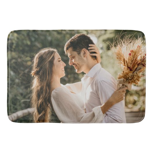 Eigenes Foto und/oder Text hinzufügen Badematte (Vorderseite)