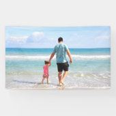 Eigenes Foto und/oder Text hinzufügen Banner (Horizontal)