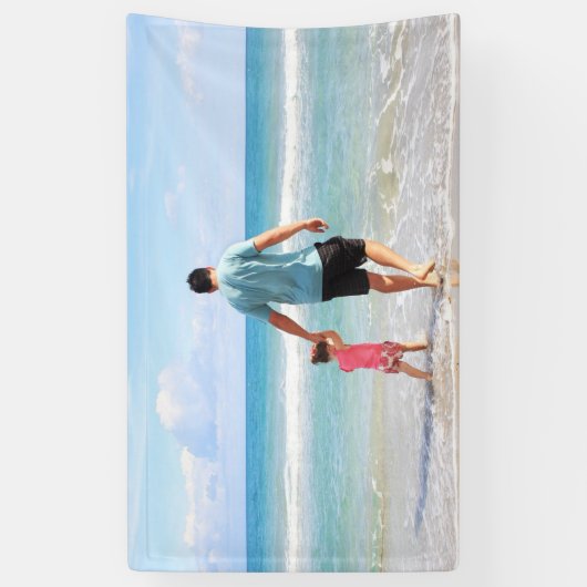 Eigenes Foto und/oder Text hinzufügen Banner (Vertikal)