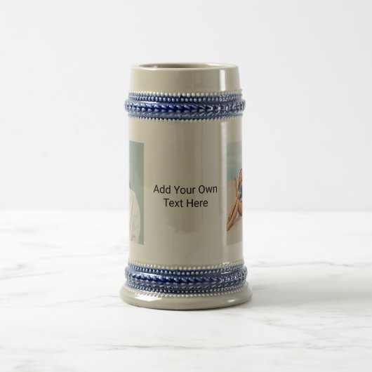 Eigenes Foto und/oder Text hinzufügen Bierglas (Mittel)