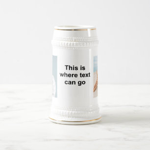 Eigenes Foto und/oder Text hinzufügen Bierglas