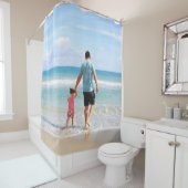 Eigenes Foto und/oder Text hinzufügen Duschvorhang (Beispiel)