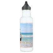 Eigenes Foto und/oder Text hinzufügen Edelstahlflasche (Rechts)