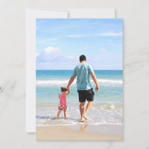 Eigenes Foto und/oder Text hinzufügen Einladung