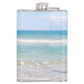 Eigenes Foto und/oder Text hinzufügen Flachmann (Rückseite)