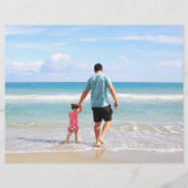 Eigenes Foto und/oder Text hinzufügen Flyer (Vorne)