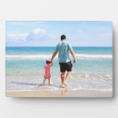 Eigenes Foto und/oder Text hinzufügen Fotoplatte (Vorderseite)