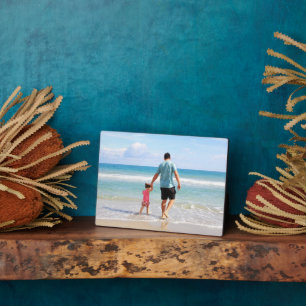 Eigenes Foto und/oder Text hinzufügen Fotoplatte