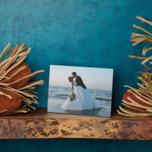 Eigenes Foto und/oder Text hinzufügen Fotoplatte