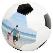 Eigenes Foto und/oder Text hinzufügen Fußball (Dreiviertel)