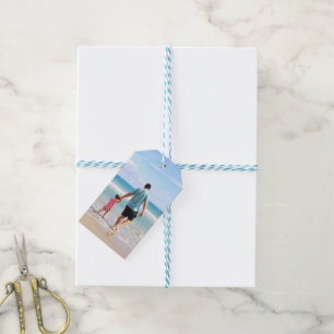 Eigenes Foto und/oder Text hinzufügen Geschenkanhänger