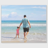 Eigenes Foto und/oder Text hinzufügen Geschenkpapier (Flach)