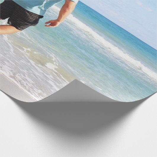 Eigenes Foto und/oder Text hinzufügen Geschenkpapier (Ecke)