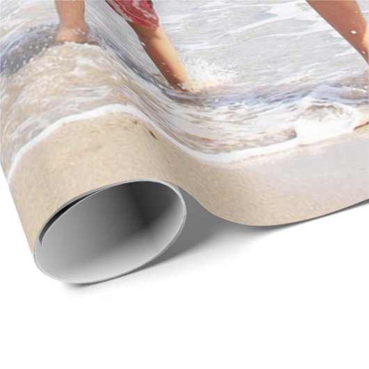 Eigenes Foto und/oder Text hinzufügen Geschenkpapier (Rolleneckpunkt)